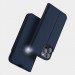 Dux Ducis Skin Pro Case - кожен калъф с поставка и отделение за кр. карти за iPhone 13 Pro (черен) 10