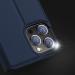 Dux Ducis Skin Pro Case - кожен калъф с поставка и отделение за кр. карти за iPhone 13 Pro (черен) 17