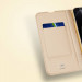 Dux Ducis Skin Pro Case - кожен калъф с поставка и отделение за кр. карти за iPhone 13 Pro (черен) 15