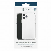 Prio Protective Hybrid Cover - хибриден кейс с най-висока степен на защита за iPhone 13 Pro Max (прозрачен) 2