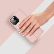 Dux Ducis Skin Pro Case - кожен калъф с поставка и отделение за кр. карти за iPhone 13 Pro Max (черен) 13