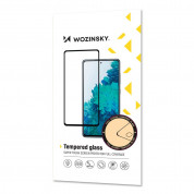 Wozinsky Full Glue 3D Tempered Glass - калено стъклено защитно покритие за дисплея на iPhone 13 Pro Max (черен-прозрачен) 2