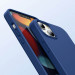Ugreen Protective Silicone Case - силиконов (TPU) калъф за iPhone 13 (син) 2