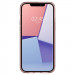 Spigen Crystal Flex Case - тънък качествен силиконов (TPU) калъф за iPhone 12 Pro Max (розов)  3