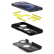 Spigen Tough Armor Case - хибриден кейс с най-висока степен на защита за iPhone 12 mini (тъмносив) 8