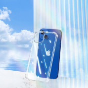 Ugreen Airbag Case - удароустойчив силиконов (TPU) калъф за iPhone 13 Pro Max (прозрачен) 11