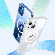 Ugreen MagSafe Protective TPU Case - термополиуретанов (TPU) кейс с вграден магнитен конектор (MagSafe) за iPhone 13 (прозрачен) 8