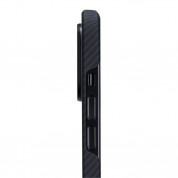 Pitaka Air Case - кевларен кейс за iPhone 12 Pro Max (черен)  1