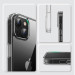 Ugreen Fusion Case - удароустойчив хибриден кейс за iPhone 13 (черен-прозрачен) 3