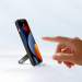 Ugreen Fusion Kickstand Case - хибриден удароустойчив кейс с поставка за iPhone 13 (черен-прозрачен) 5