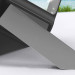 Ugreen Fusion Kickstand Case - хибриден удароустойчив кейс с поставка за iPhone 13 Pro (черен-прозрачен) 9