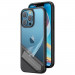 Ugreen Fusion Kickstand Case - хибриден удароустойчив кейс с поставка за iPhone 13 Pro (черен-прозрачен) 2