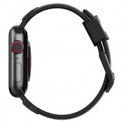 Spigen Rugged Band - хибридна каишка (полимер+карбон) за Apple Watch 41мм, 40мм и 38мм (черен) 5