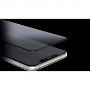 3mk NeoGlass Screen Protector - хибридно стъклено защитно покритие за дисплея на iPhone 13 mini (черен-прозрачен) 4