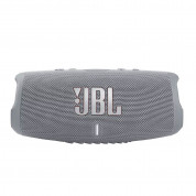 JBL Charge 5 - водоустойчив безжичен спийкър с вградена батерия, зареждащ мобилни устройства (сив) 1