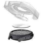 Spigen Tempered Glass GLAS.tR EZ Fit - стъклени защитни покрития за дисплея на Samsung Galaxy Watch 4 Classic 42mm (2 броя) 6