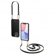Spigen Cyrill Classic Charm Case - дизайнерски кейс с висока защита и връзка за носене за iPhone 13 Pro (черен-прозрачен) 7