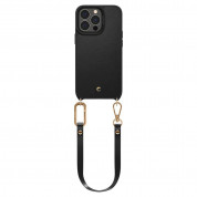 Spigen Cyrill Classic Charm Case - дизайнерски кейс с висока защита и връзка за носене за iPhone 13 Pro (черен-прозрачен) 1