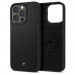 Spigen Cyrill Leather Brick Case - дизайнерски кожен кейс за iPhone 13 Pro (черен) 1