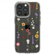 Spigen Cyrill Cecile Case Flower Garden - хибриден кейс с висока степен на защита за iPhone 13 Pro (цветни мотиви) 1