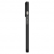 Spigen Thin Fit Case - качествен тънък матиран кейс за iPhone 13 Pro (черен) 4