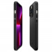 Spigen Thin Fit Case - качествен тънък матиран кейс за iPhone 13 Pro (черен) 8