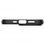 Spigen Thin Fit Case - качествен тънък матиран кейс за iPhone 13 Pro Max (черен) 5