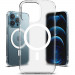 Ringke Fusion Magnetic Case - хибриден кейс с висока степен на защита с MagSafe за iPhone 13 Pro (прозрачен-мат)  1