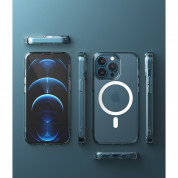 Ringke Fusion Magnetic Case - хибриден кейс с висока степен на защита с MagSafe за iPhone 13 Pro (прозрачен-мат)  8