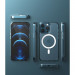 Ringke Fusion Magnetic Case - хибриден кейс с висока степен на защита с MagSafe за iPhone 13 Pro (прозрачен-мат)  9