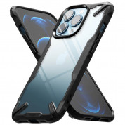 Ringke Fusion X Case - хибриден удароустойчив кейс за iPhone 13 Pro Max (черен) 2