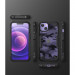 Ringke Fusion X Case - хибриден удароустойчив кейс за iPhone 13 mini (черен-камуфлаж) 4