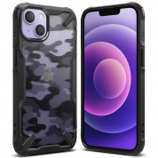 Ringke Fusion X Case for iPhone 13 mini (black-camo) 1