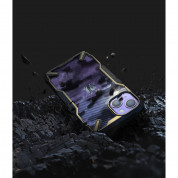 Ringke Fusion X Case - хибриден удароустойчив кейс за iPhone 13 mini (черен-камуфлаж) 6