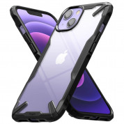 Ringke Fusion X Case - хибриден удароустойчив кейс за iPhone 13 mini (черен) 2
