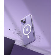 Ringke Fusion Magnetic Case - хибриден кейс с висока степен на защита с MagSafe за iPhone 13 mini (прозрачен-мат)  4