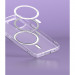 Ringke Fusion Magnetic Case - хибриден кейс с висока степен на защита с MagSafe за iPhone 13 mini (прозрачен-мат)  8