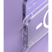 Ringke Fusion Magnetic Case - хибриден кейс с висока степен на защита с MagSafe за iPhone 13 mini (прозрачен-мат)  5