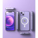 Ringke Fusion Magnetic Case - хибриден кейс с висока степен на защита с MagSafe за iPhone 13 mini (прозрачен-мат)  9