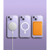 Ringke Fusion Magnetic Case - хибриден кейс с висока степен на защита с MagSafe за iPhone 13 mini (прозрачен-мат)  2