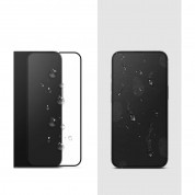 Ringke Invisible Defender Full Cover Tempered Glass 3D - калено стъклено защитно покритие за дисплея на iPhone 13, iPhone 13 Pro (черен-прозрачен) 6