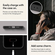 Spigen Cyrill Leather Brick Case - дизайнерски кожен кейс за iPhone 13 Pro Max (черен) 3