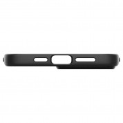 Spigen Liquid Air Case - силиконов (TPU) калъф с висока степен на защита за iPhone 13 Pro Max (черен) 5