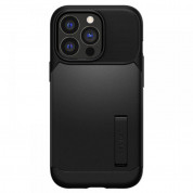 Spigen Slim Armor Case - хибриден кейс с висока степен на защита за iPhone 13 Pro (черен) 1