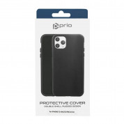 Prio Protective Hybrid Cover - хибриден кейс с най-висока степен на защита за iPhone 12, iPhone 12 Pro (черен) 2