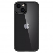 Spigen Ultra Hybrid Case - хибриден кейс с висока степен на защита за iPhone 13 (черен-прозрачен) 1