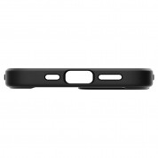 Spigen Ultra Hybrid Case - хибриден кейс с висока степен на защита за iPhone 13 mini (черен-прозрачен) 4