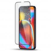 Spigen Glass.Tr Slim Full Cover Tempered Glass - калено стъклено защитно покритие за дисплея на iPhone 14 Plus, iPhone 13 Pro Max (черен-прозрачен) 4