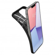 Spigen Liquid Air Case - силиконов (TPU) калъф с висока степен на защита за iPhone 13 Pro (черен) 6