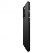 Spigen Mag Armor Case - силиконов (TPU) калъф с висока степен на защита с MagSafe за iPhone 13 Pro Max (черен) 6